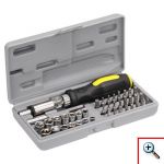 Σπαστό Μαγνητικό Κατσαβίδι με Μύτες & Καρυδάκια - Σετ 41 Τεμαχίων