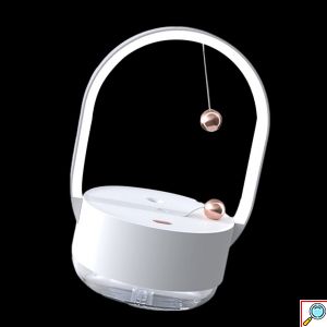 Ομιχλώδης Υγραντήρας Αρωματοθεραπείας με Φως Led 350ml 22×11.5x13cm ForHome