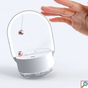 Ομιχλώδης Υγραντήρας Αρωματοθεραπείας με Φως Led 350ml 22×11.5x13cm ForHome