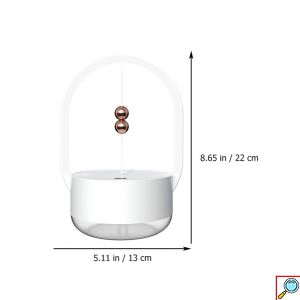 Ομιχλώδης Υγραντήρας Αρωματοθεραπείας με Φως Led 350ml 22×11.5x13cm ForHome