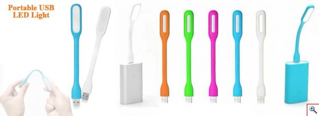 Mini Ευλύγιστο Φωτιστικό USB COB LED για Laptop μεγάλης φωτεινότητας