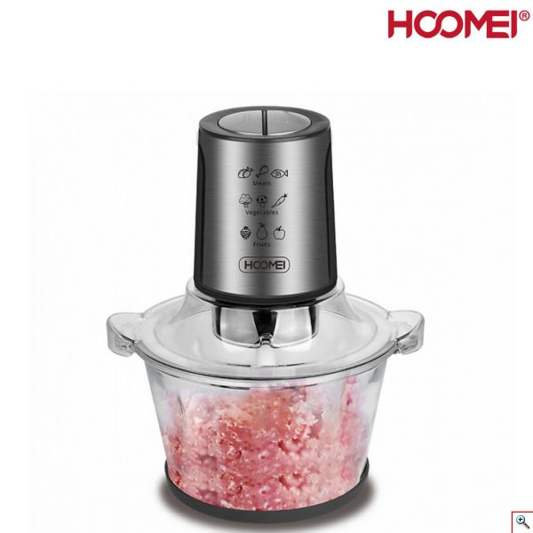 Hoomei® Multi Πολυκοφτης 400W 1.5L Δύο Ταχυτήτων - Food Chopper HM-6290