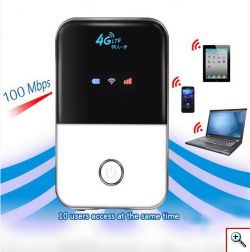 Φορητό WiFi Access Point με Σύνδεση 4G Δικτύου Κινητής Τηλεφωνίας