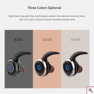 Αδιάβροχα Ασύρματα Ακουστικά Bluetooth Αφής TWS V4.2 - AWEI Wireless Headset Handsfree Ασημί