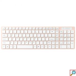 Σετ Ασύρματο Πληκτρολόγιο & Ποντίκι για Υπολογιστή - Andowl Ροζ