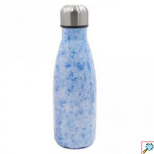 Ανοξείδωτο Θερμός 350ml με Βιδωτό Καπάκι & Εφέ Μαρμάρου - Marble Effect Thermos σε Διάφορα Χρώματα
