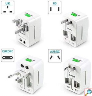 Ταξιδιωτικός Αντάπτορας Πρίζας - All in 1 (EU & AU & UK & US Plug) Universal Travel Adaptor