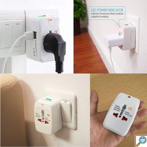 Ταξιδιωτικός Αντάπτορας Πρίζας - All in 1 (EU & AU & UK & US Plug) Universal Travel Adaptor