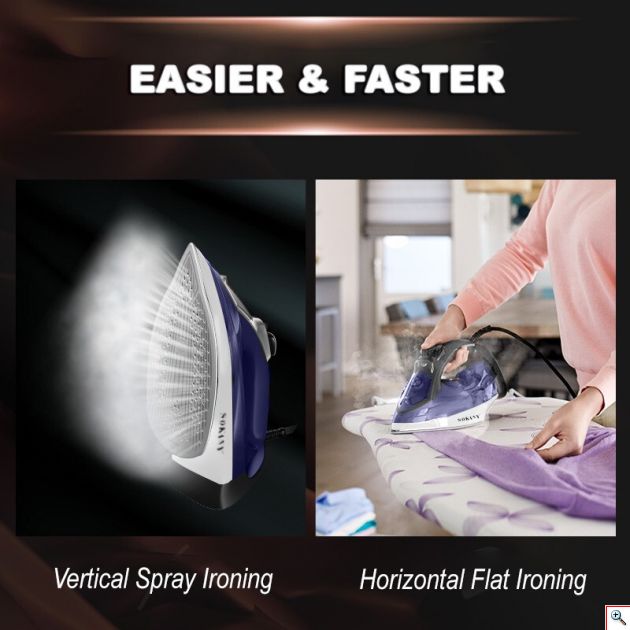 Ηλεκτρικό Ισχυρό Ατμοσίδερο 2200Watt - SOKANY Portable Steam Iron