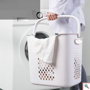 Τροχήλατη Κρεμάστρα Ρούχων με Καλάθι Απλύτων ή Παπουτσοθήκη - Βοηθητική Βάση Οργάνωσης Δωματίου 153x43x33cm