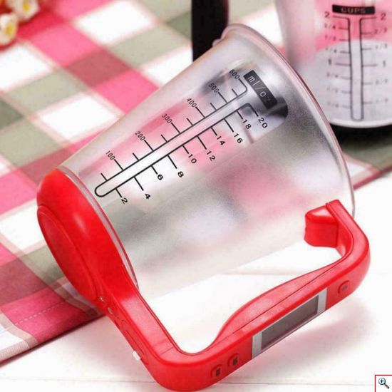 Κούπα Μέτρησης με Ζυγαριά Ψηφιακή LCD 600ml - Digital Scale with Measuring Cup