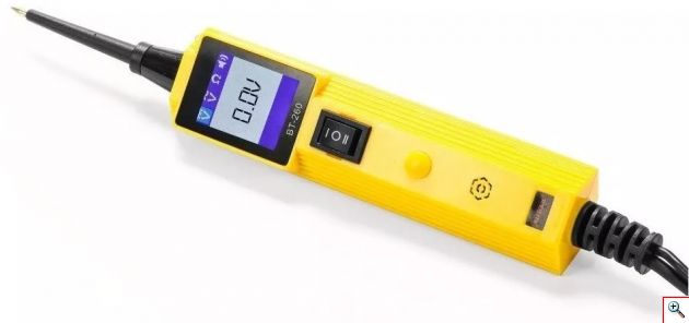 Διαγνωστικό Μέτρησης Tester Κυκλώματος Αυτοκινήτου - Αισθητήρας Ισχύος - Αυτόματη Ηλεκτρική Τάση - Ελεγκτής Ηλεκτρικών Εξαρτημάτων 12V 24V LED