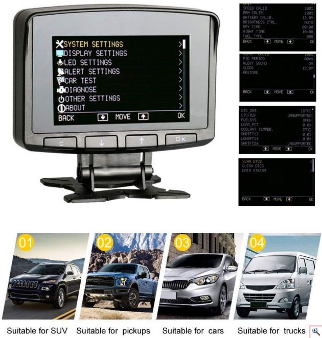Διαγνωστικό Αυτοκινήτου - X50 PRO Car Computer Multifunction AUTOOL