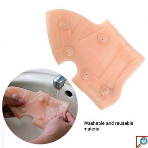 Ελαστική Μαγνητική Επιγονατίδα Σιλικόνης για Ανακούφιση & Υποστήριξη Γονάτου από Πόνο & Ασθένειες 1τμχ.