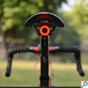 ENFITNIX LED Έξυπνο Επαναφορτιζόμενο Αδιάβροχο Οπίσθιο Φως Ποδηλάτου με Αισθητήρα Φρεναρίσματος & Αυτόματη Λειτουργία