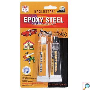 Eποξική Κόλλα Μετάλλων 56.7gr - EPOXY STEEL QUICK SET