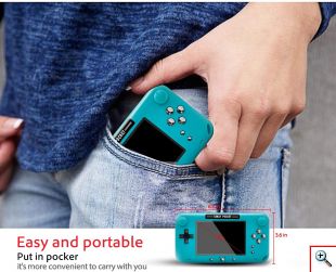 Gameboy Κονσόλα - Παιχνιδομηχανή με 208 Ρετρό Παιχνίδια – Family Pocket Digital Pad Λευκό