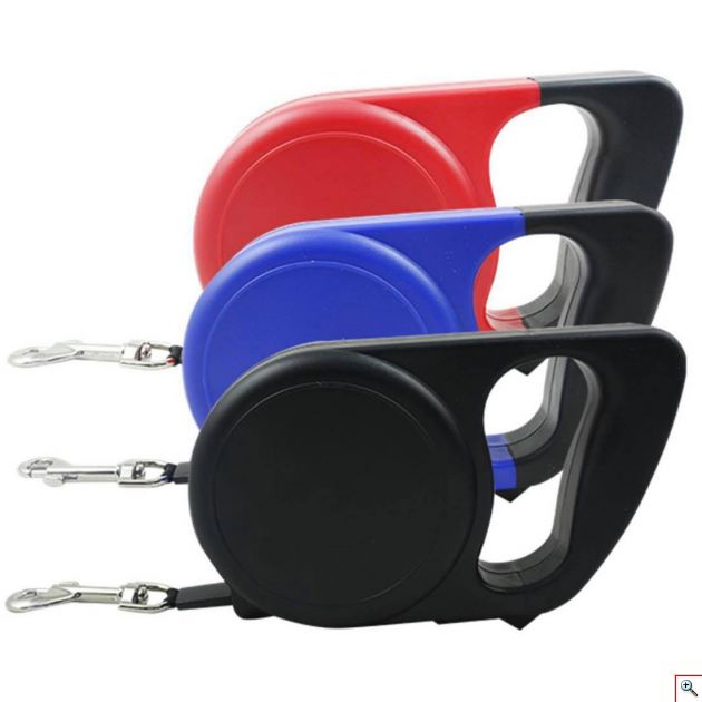 Λουράκι Σκύλου με Ρυθμιζόμενο Μήκος και Αυτόματο Μάζεμα 3m - 20kg