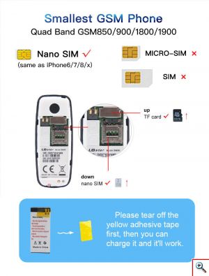 EZRA GMS Mini Κινητό Τηλέφωνο Smartphone με 2 SIM Card / BT CALL MC01 (Black / Gold / Red)