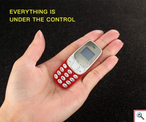 EZRA GMS Mini Κινητό Τηλέφωνο Smartphone με 2 SIM Card / BT CALL MC01 (Black / Gold / Red)