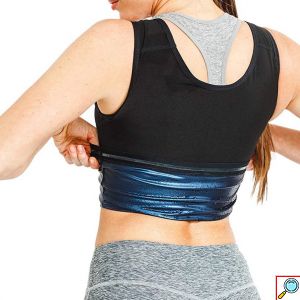 Γυναικεία Mπλούζα - Φανέλα Eφίδρωσης & Αδυνατίσματος με χώρο για το Μπούστο - Sauna-Like Sweat Shaper 