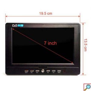 MyCarTV Επαναφορτιζόμενη Φορητή Τηλεόραση 7