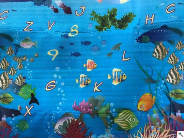 Παιδικό Μαλακό Ισοθερμικό Χαλάκι/Ταπέτο Δραστηριοτήτων Διπλής Όψης Playmat 1,80x1,00μ 