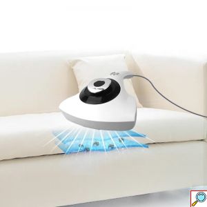 SuperCleaner Ηλεκτρικό Σκουπάκι 300W με Λάμπα UV για Ακάρεα, Μικροοργανισμούς & Μικρόβια, Μικρο Δονήσεις, Φίλτρο HEPA & Εξαερισμό για Αφύγρανση