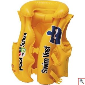 Φουσκωτό Γιλέκο Κολύμβησης για Παιδιά - INTEX Deluxe Swim Vest