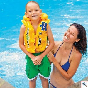 Φουσκωτό Γιλέκο Κολύμβησης για Παιδιά - INTEX Deluxe Swim Vest