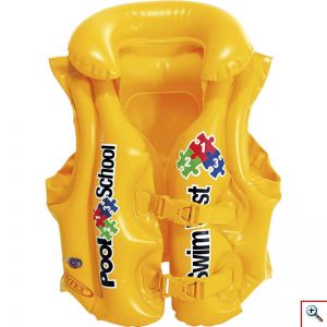 Φουσκωτό Γιλέκο Κολύμβησης για Παιδιά - INTEX Deluxe Swim Vest