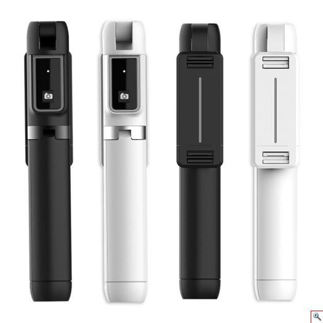 Ασύρματο 360ᵒ Bluetooth Πτυσσόμενο Μπαστούνι Κινητού 67cm & Τρίποδο για Selfie Φωτογραφίες με Χειριστήριο - Wireless Mini Tripod Selfie Stick