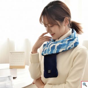 Θερμαινόμενο Επαναφορτιζόμενο USB Κασκόλ με Powerbank Unisex - Smart Heating Scarf