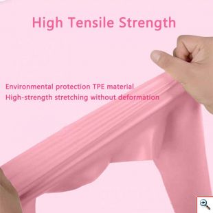 Σετ Λάστιχα - Ελαστικός Ιμάντας Αντίστασης για Εκγύμναση Σώματος & Ασκήσεις Γιόγκα - Πιλάτες 4τμχ - YOGA Tension Resistance Band