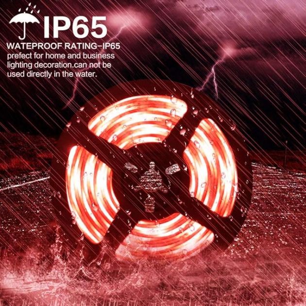 50m Φωτοταινία LED 2835 με Κόκκινο Φωτισμό - Αδιάβροχη - Aigostar