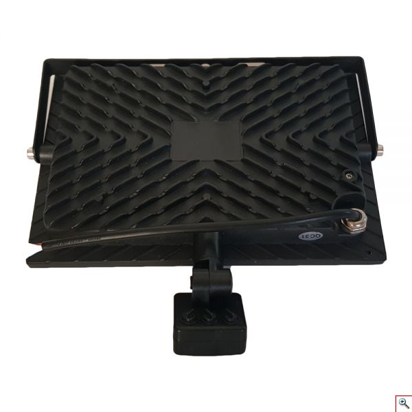 Ultra Slim Προβολέας SMD LED 50w Ip66 με Ανιχνευτή Κίνησης Λευκό 6000K Υψηλής Φωτεινότητας και Χαμηλής Κατανάλωσης 