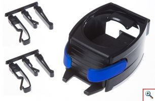 Πρακτική Ποτηροθήκη και Βάση Κινητού Αυτοκινήτου 2 σε 1