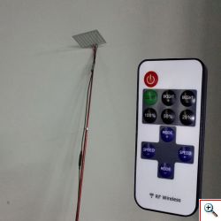 Τηλεσκοπικό φωτιστικό LED για ψάρεμα 48W/12V με χειριστήριο