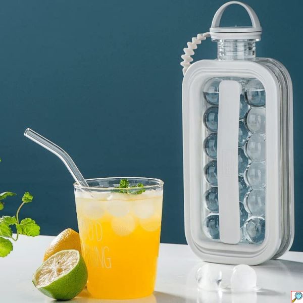 Ισοθερμική Παγοθήκη - Παγοκύστη Ice Ball Maker για Παγάκια με 1 Κίνηση.
