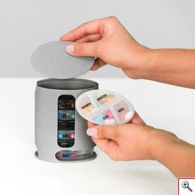 Οργανωτής Χαπιών με Αποσπώμενες Φορητές Θήκες Pill Pro