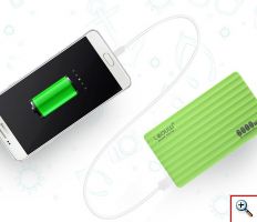 Power Βank 6000mAh για Smartphones με 2 Θύρες USB 