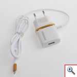 Φορτιστής Ταξιδίου 1Α με καλώδιο & θύρα USB για SmartPhone & iPhone MOREKA Q51