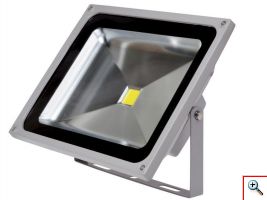 Αδιάβροχος Προβολέας 50W LED 12V με Ακροδέκτες LP201-50 5.000LM