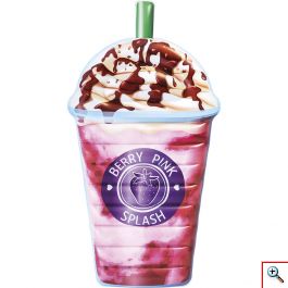 Φουσκωτό Στρώμα Θαλάσσης 198cm-Berry Pink Splash Float-58777