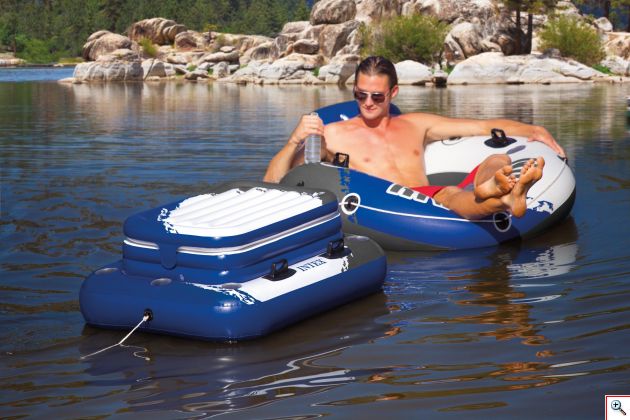 Φουσκωτή Θήκη Ποτών - Πλωτό Ψυγείο 122εκ Mega Chill 2 INTEX