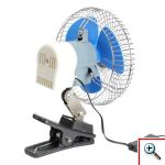 Ισχυρός Περιστρεφόμενος Ανεμιστήρας Αυτοκινήτου 20εκ 21W με Κλιπ