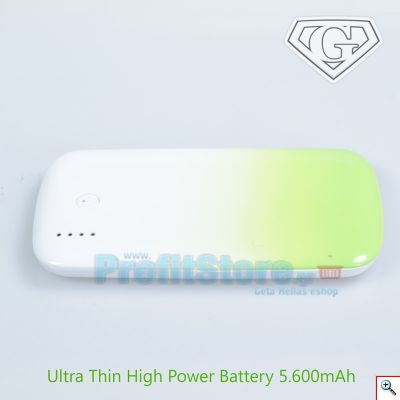 Ultra Light Power Bank 5.600mAh 2A - Μπαταρία Φορτιστής G-COOL GC-5V2A