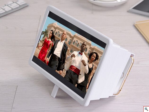 Μεγεθυντικό Φακός - Θήκη Αύξησης Μεγέθους Οθόνης Κινητού - 3D Enlarged Screen Mobile iPhone