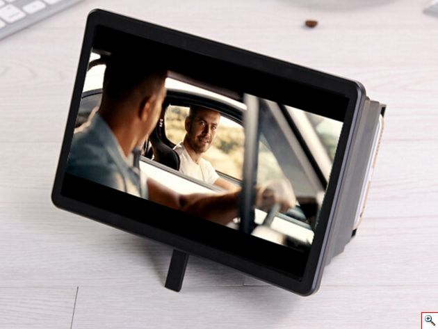 Μεγεθυντικό Φακός - Θήκη Αύξησης Μεγέθους Οθόνης Κινητού - 3D Enlarged Screen Mobile iPhone