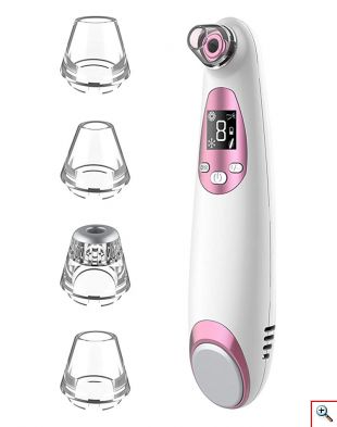 Επαναφορτιζόμενη Συσκευή Vacuum Καθαρισμού Προσώπου για Πόρους & Μαύρα Στίγματα με Λάδι - Electric Blackhead Remover